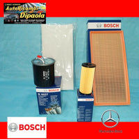 KIT TAGLIANDO MERCEDES CLASSE A W169 B W245 160 180 200 CDI KIT 4 FILTRI BOSCH