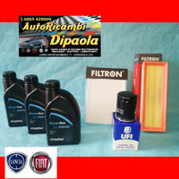 KIT TAGLIANDO FIAT IDEA LANCIA MUSA YPSILON 1.2 1.4 GPL METANO OLIO GAS+ FILTRI