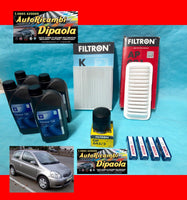 KIT TAGLIANDO CANDELE adatto a TOYOTA YARIS P1 1999-2005 1.0 1.3 BENZINA FILTRI