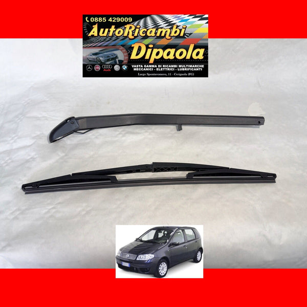 BRACCIO + SPAZZOLA TERGI LUNOTTO TERGICRISTALLO POSTERIORE FIAT PUNTO 188