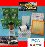 KIT TAGLIANDO ORIGINALE FIAT 500X JEEP RENEGADE 1.6 2.0 CRD MULTIJET SELENI 0W30