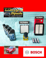 KIT TAGLIANDO + 3 CANDELE HYUNDAI I10 1.0 1.1 1.2 (08-13) 3L 10W40 + FILTRI