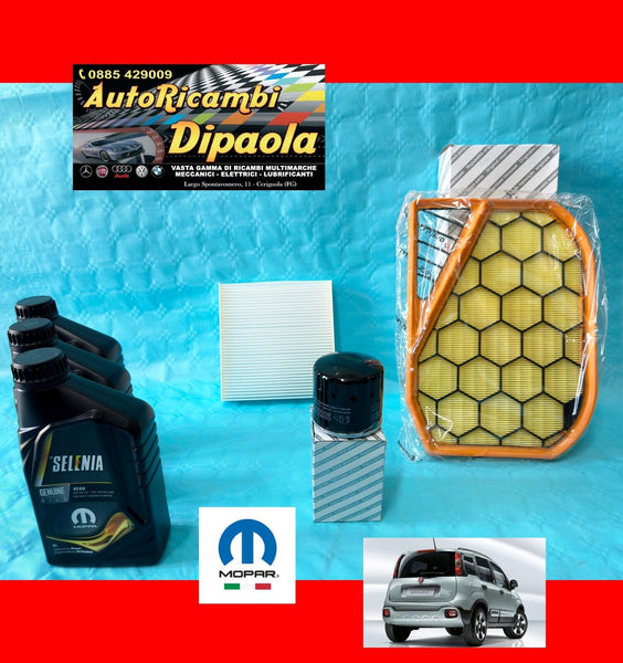 KIT TAGLIANDO ORIGINALE FIAT PANDA LANCIA YPSILON 1.0 MILD HYBRID SELENIA ECO2