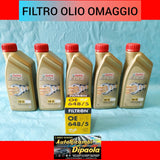 5L 5 LITRI OLIO MOTORE AUTO CASTROL 5W30 EDGE LONG LIFE + FILTRO OLIO OMAGGIO