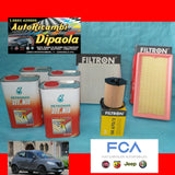 KIT TAGLIANDO LANCIA YPSILON 0.9 TWINAIR NATURAL POWER 4L DIGITEK 0W30 + FILTRI