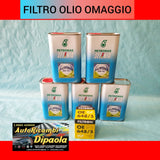 5 LITRI OLIO MOTORE SELENIA MULTIPOWER GAS METANO + FILTRO OLIO OMAGGIO 5W40 5L