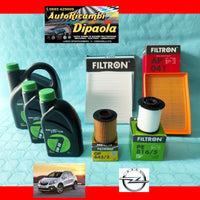 KIT TAGLIANDO OPEL MOKKA 1.7 CDTI 96 KW 131 CV 12> 6 LITRI OLIO 5W30 + 4 FILTRI