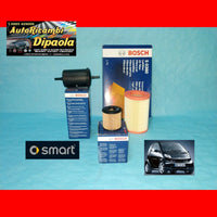 KIT FILTRI BOSCH SMART COUPE CABRIO 450 98-07 0.6 0.7 BENZINA ORIGINALE